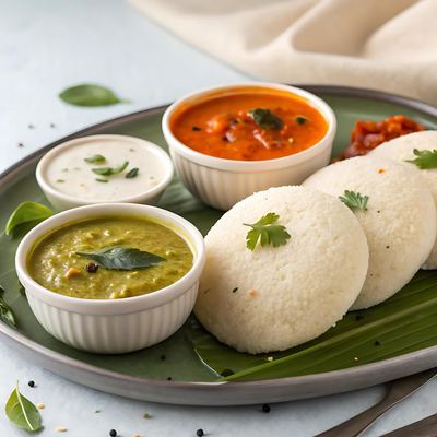 Idli with Veggies