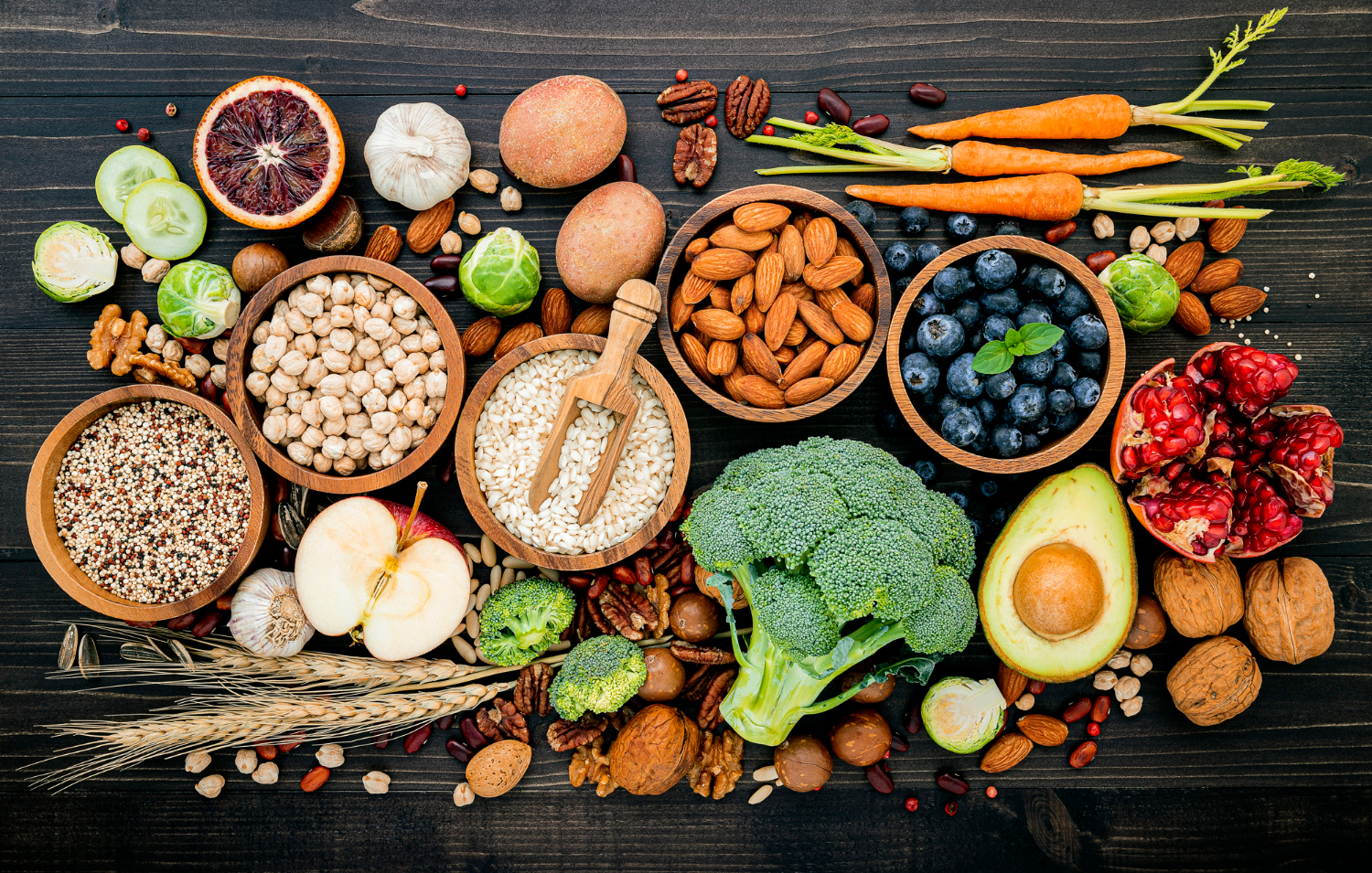 Balanced Indian diet thali